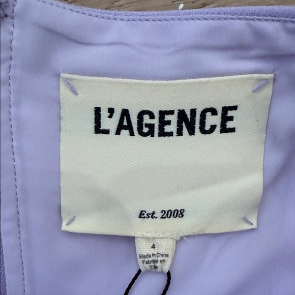 L'AGENCE Light Purple dress - Picture 2 of 4